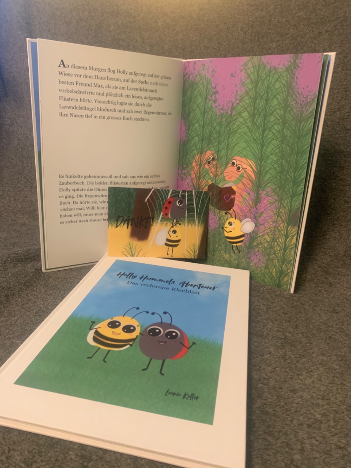 Das fertige Buch Holly Hummels Abenteuer